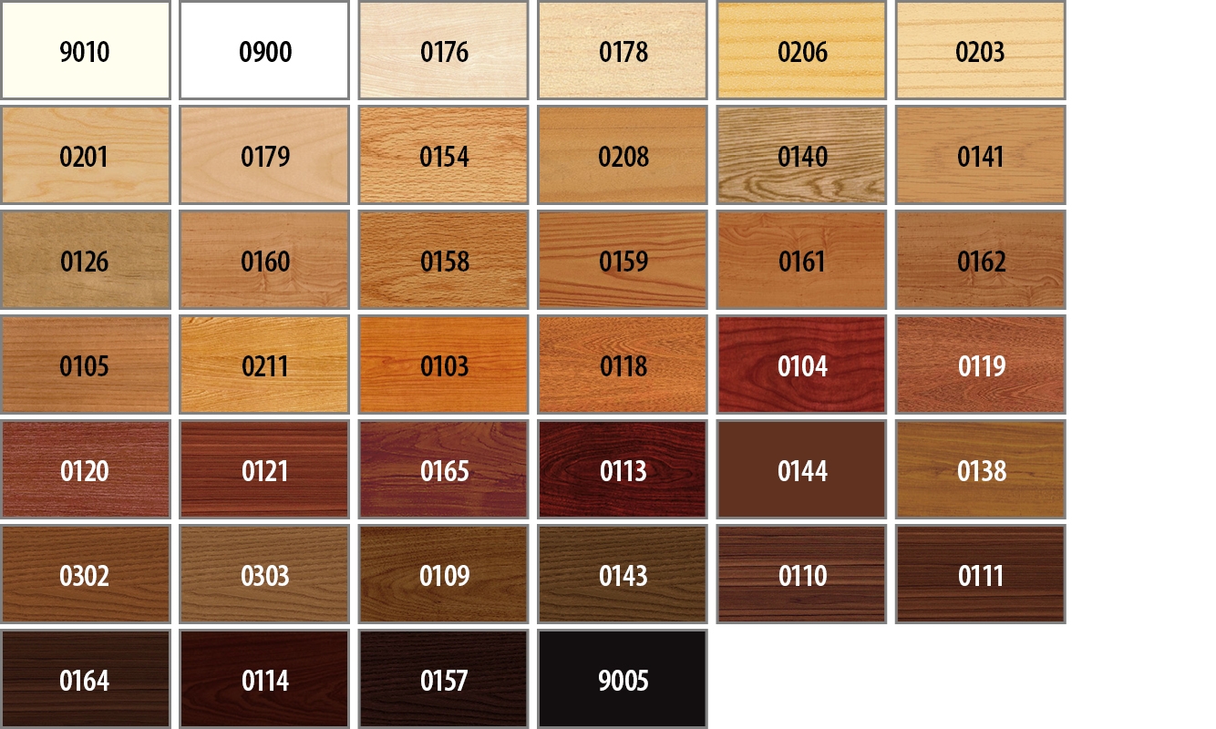 Weichwachs, Serie 730 Holztöne, 40 x 4 cm