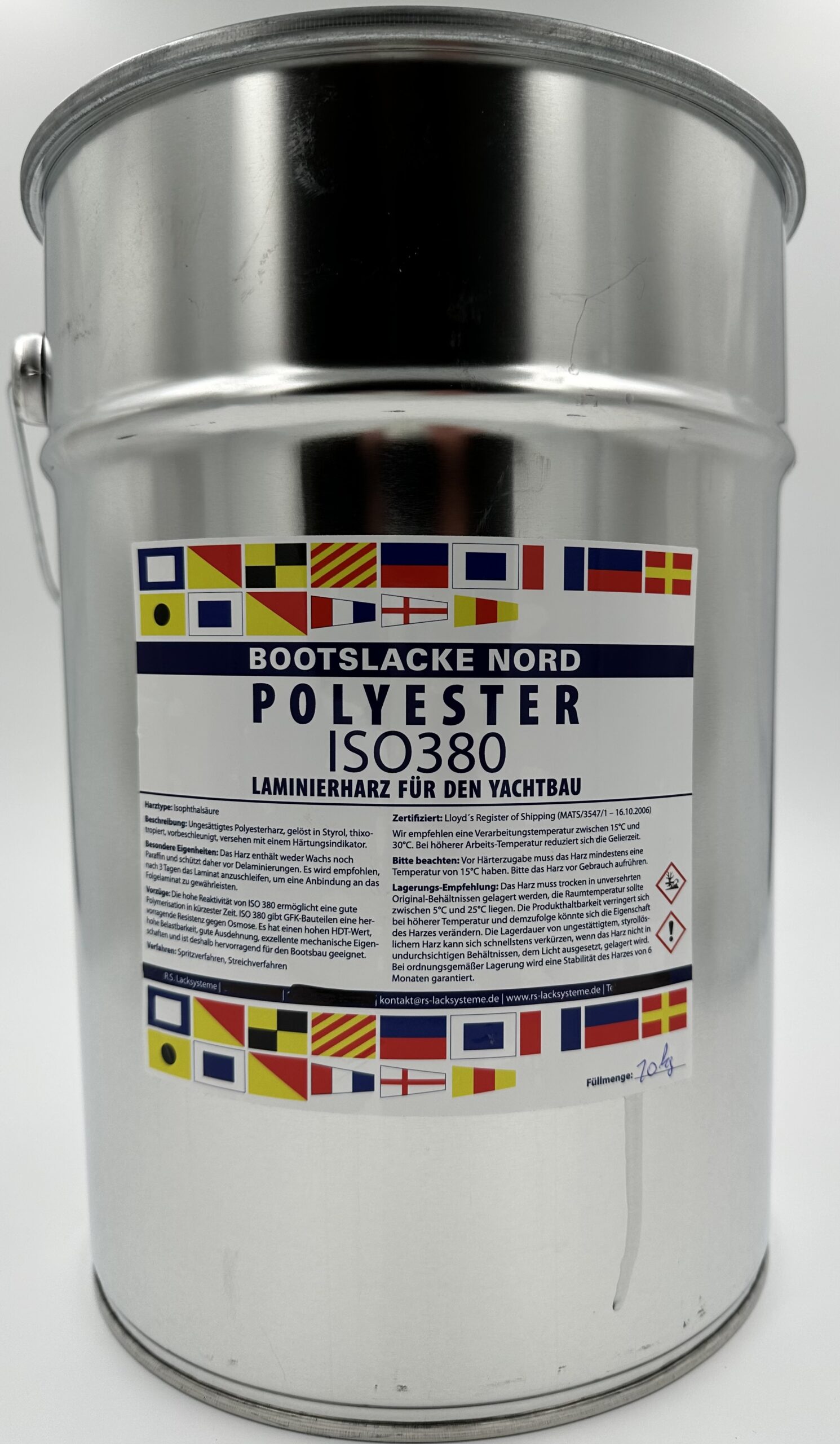 Polyesterharz 5kg inkl. Härter Lloyds register