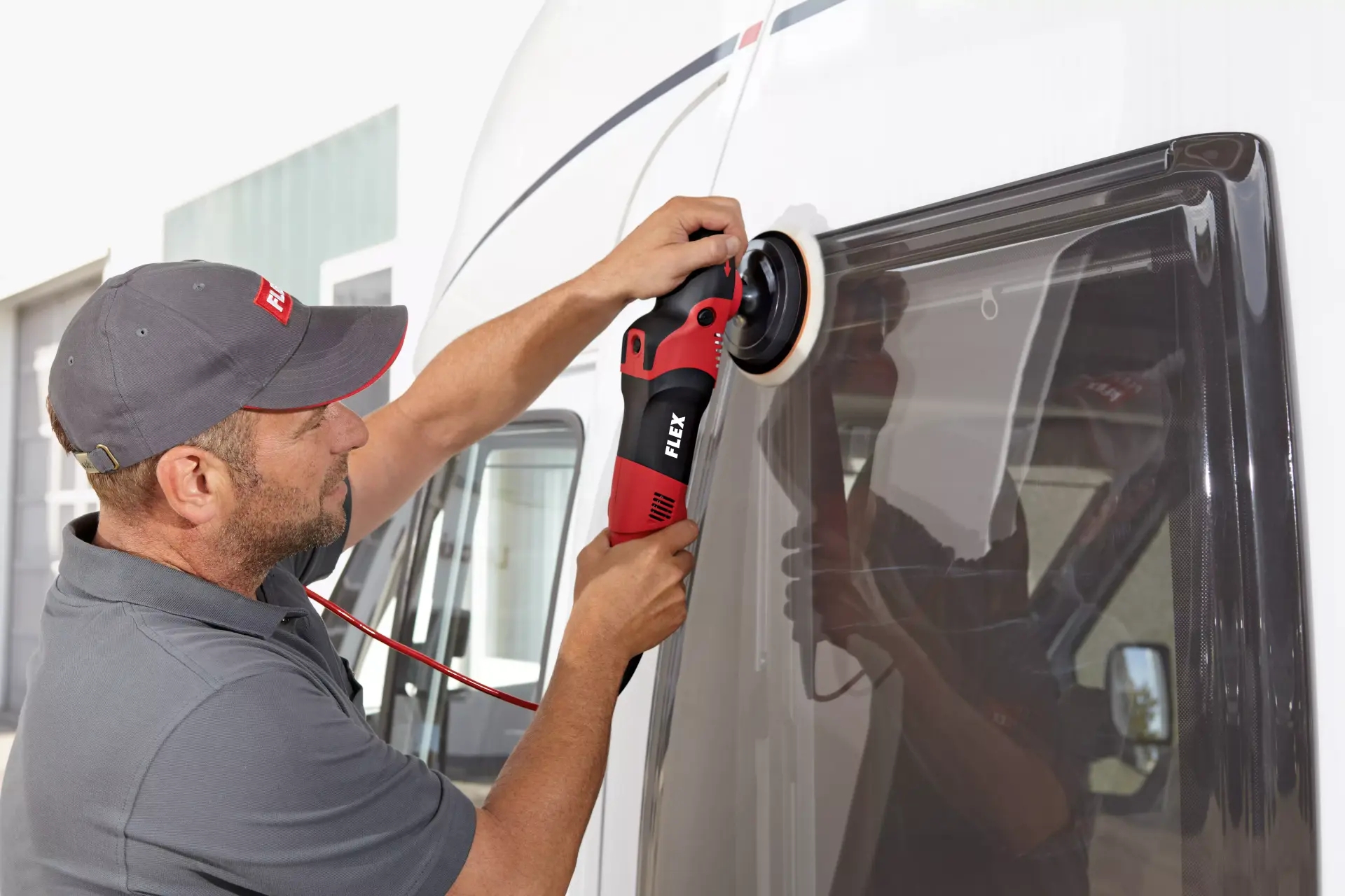 Flex Poliermaschine180/250mm 250-1380/minPE14-1180