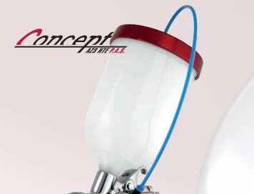 Anest Iwata Druckbecher Set PCGP-6P-2B-AZ 600ml