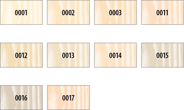 Heinrich König Struktur-Pinsel-Stift, Serie 113 Helle Holz-Töne, 10 Stifte