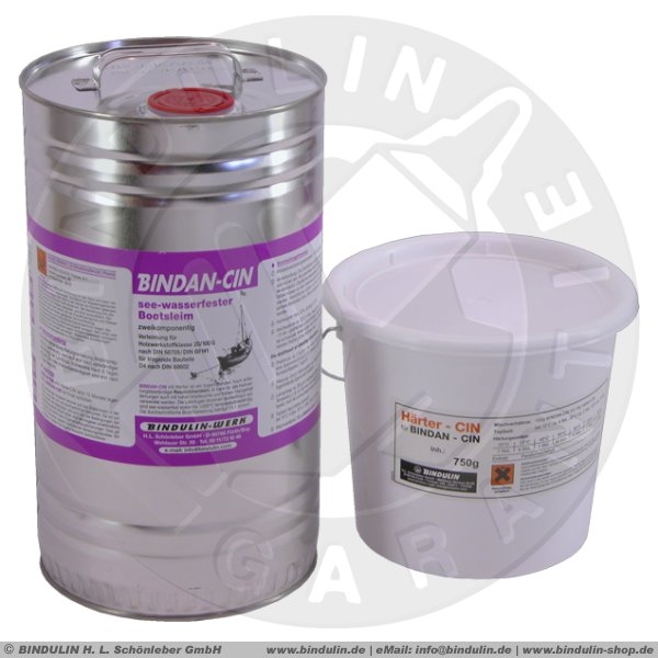 Bindulin BINDAN-CIN Bootsleim 1150g (inkl. Härter)
