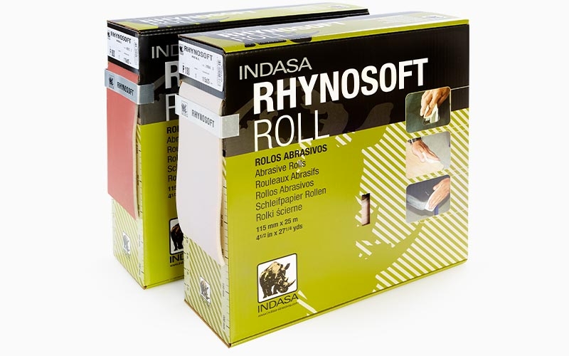 Indasa Rhynosoft Soft Rollen 115x25m
