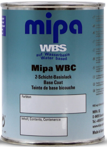 Mipa WBC 2-Schicht-Basislack - Auto-, Motorrad-,Trucklack