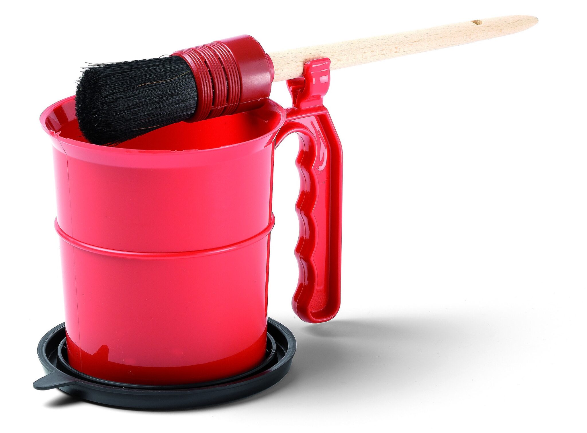 PRONTO Farbbecher mit Pinselhalter und Deckel